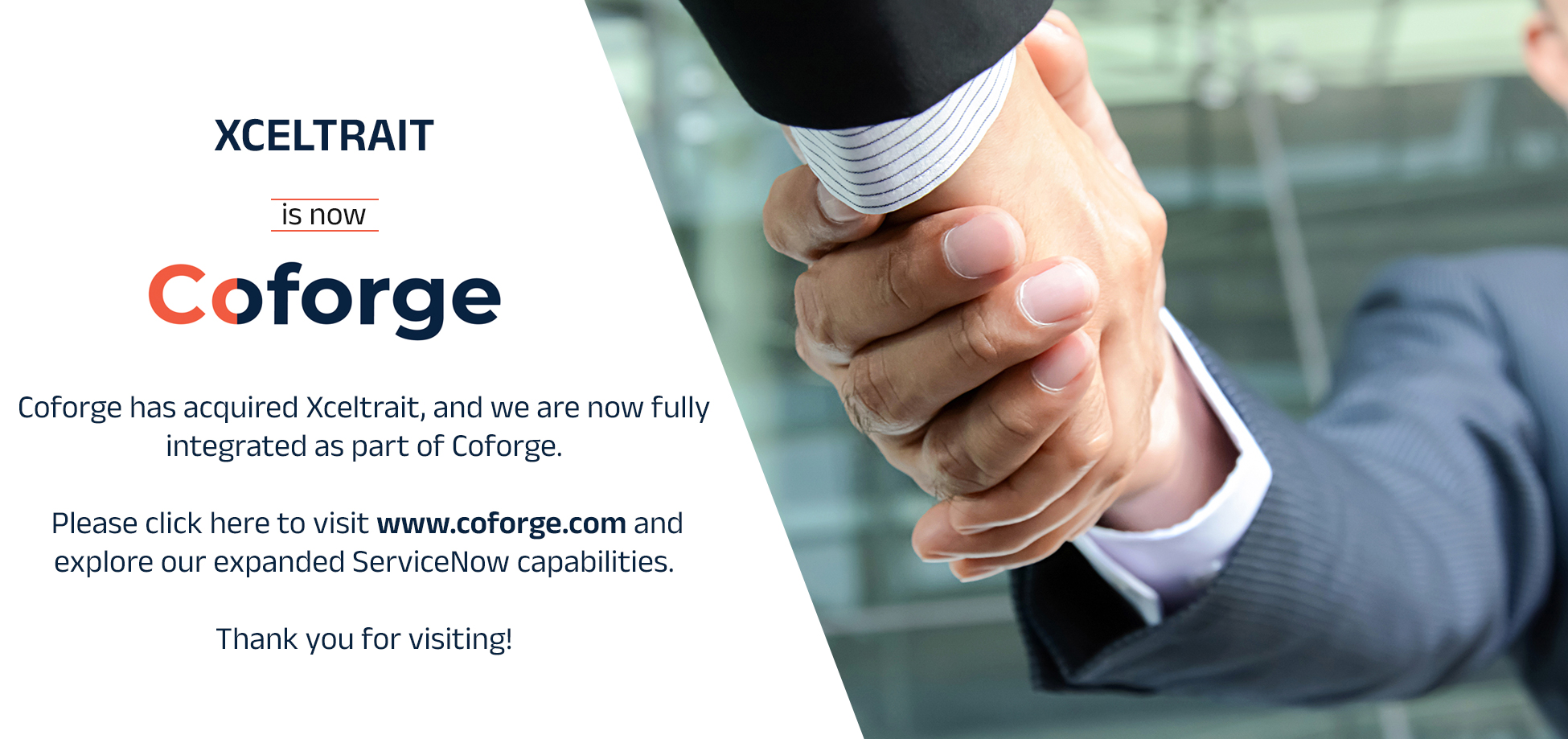 Xceltrait is now Coforge